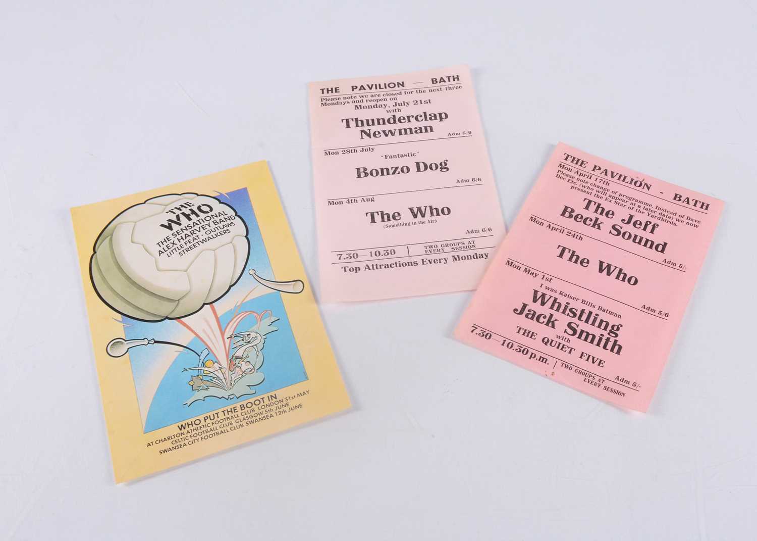 Lot 443 - The Who Concert Flyers