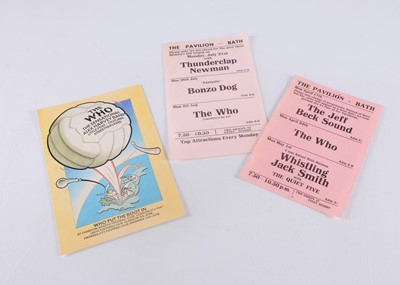 Lot 443 - The Who Concert Flyers