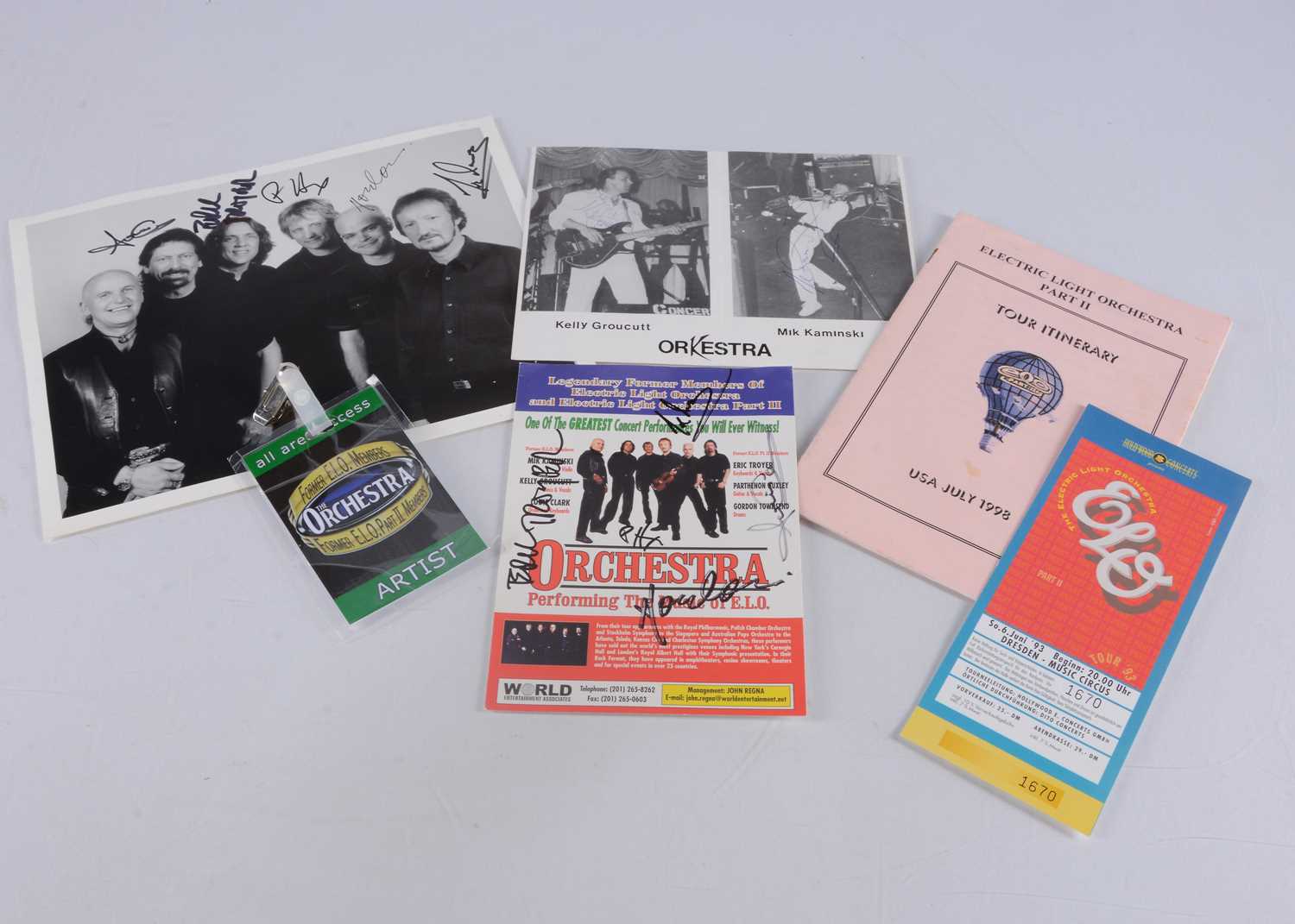 Lot 451 - ELO II / The Orchestra Memorabilia