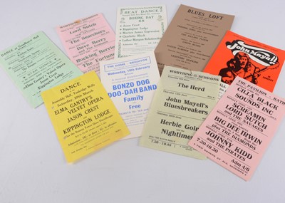 Lot 462 - 1960s Concert Flyers