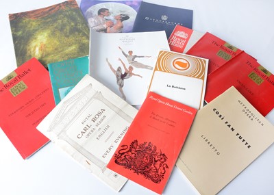 Lot 479 - Royal Opera House plus / Ballet and Opera Programmes