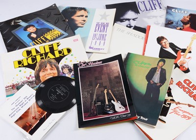 Lot 482 - Cliff Richard / Shadows / Programmes and other memorabilia