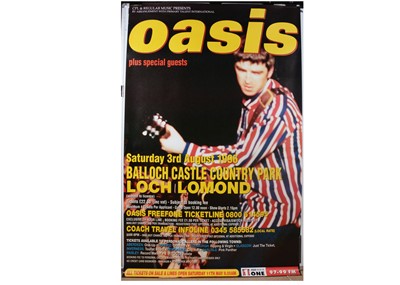 Lot 492 - Oasis Concert Poster