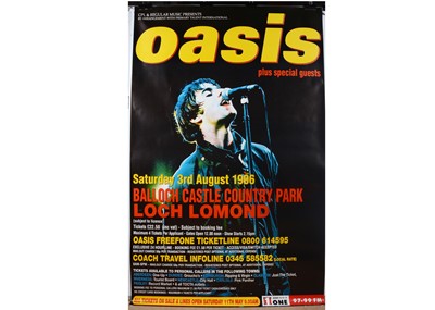 Lot 493 - Oasis Concert Poster