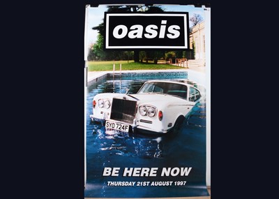 Lot 498 - Oasis Promo Poster