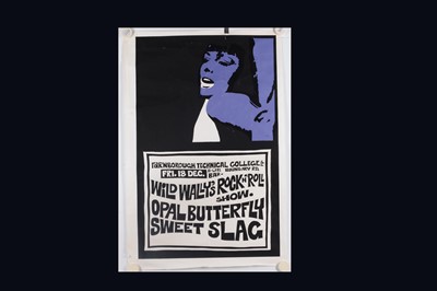 Lot 499 - Opal Butterfly / Supertramp / Andy Roberts Concert Posters