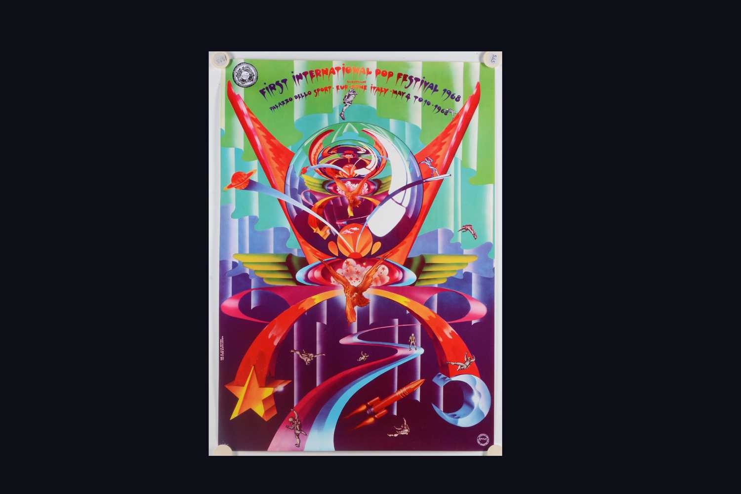 Lot 500 - Pink Floyd / Hapshash and the Coloured Coat Festival poster
