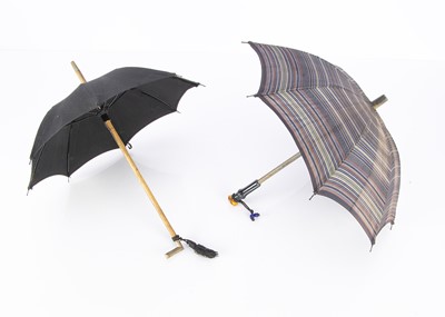 Lot 1226 - Two doll’s umbrellas
