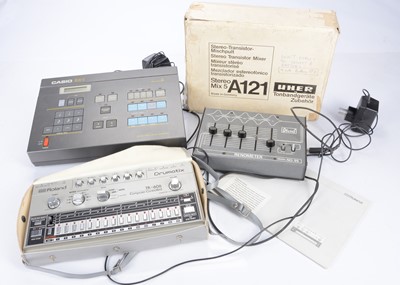 Lot 521 - UHER Mixer / Casio Sequencer / Roland Drumatix