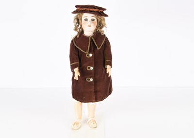 Lot 1229 - A German bisque headed child doll marked A H 1912