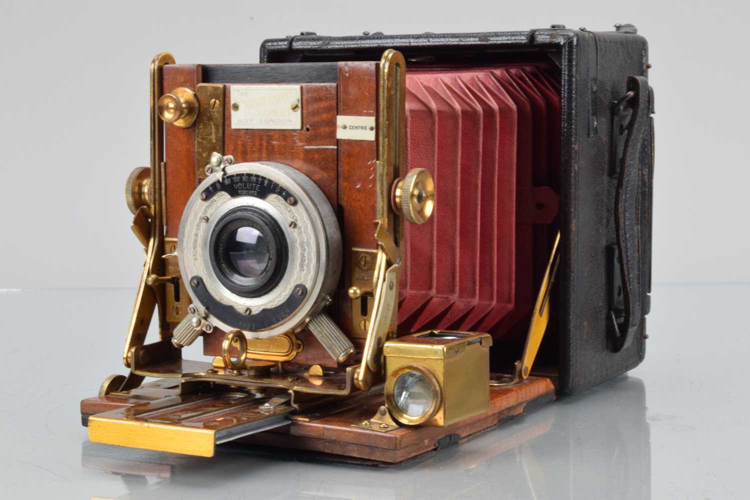 Lot 1 - A Sanderson Regular Model Hand & Stand Quarter Plate Camera