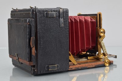 Lot 1 - A Sanderson Regular Model Hand & Stand Quarter Plate Camera