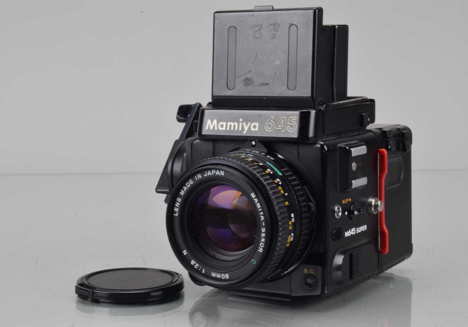 Lot 4 - A Mamiya 645 Super Camera,