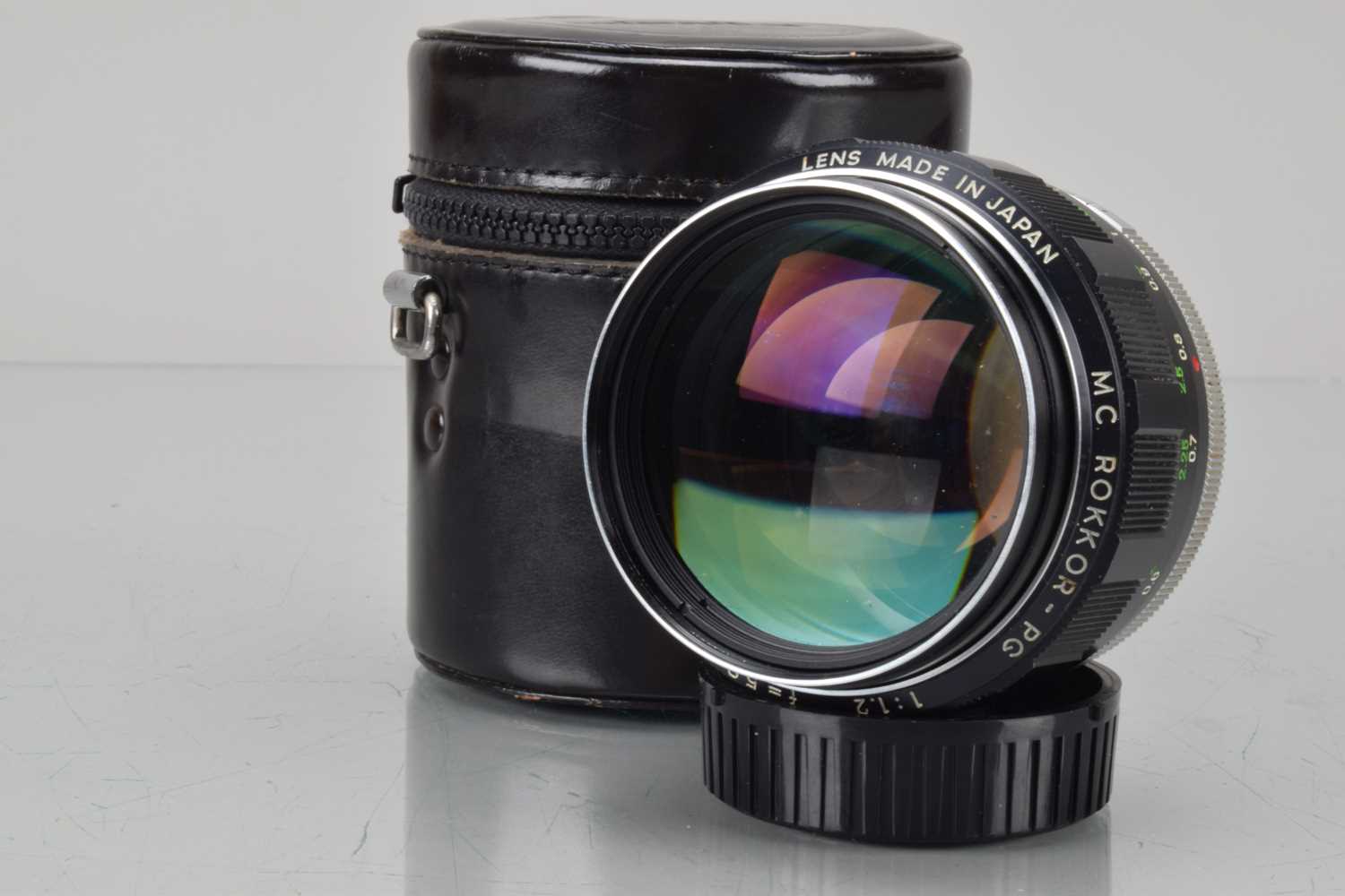 Lot 7 - A Minolta MC Rokkor-PG 58mm f/1.2 Lens