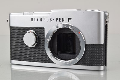 Lot 15 - An Olympus Pen-F Half Frame Camera Body