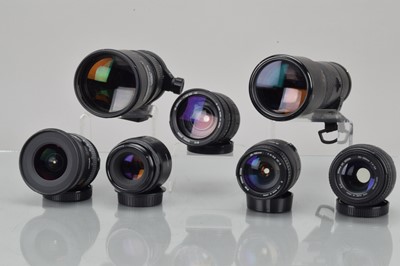 Lot 31 - Seven Canon EF Mount Sigma Lenses