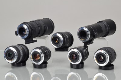 Lot 31 - Seven Canon EF Mount Sigma Lenses