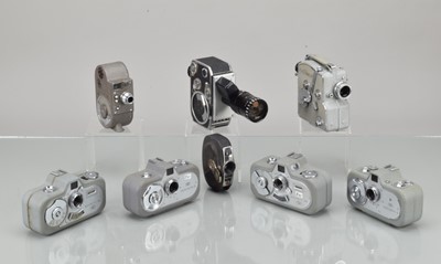 Lot 38 - A Group of 8mm Cine Cameras