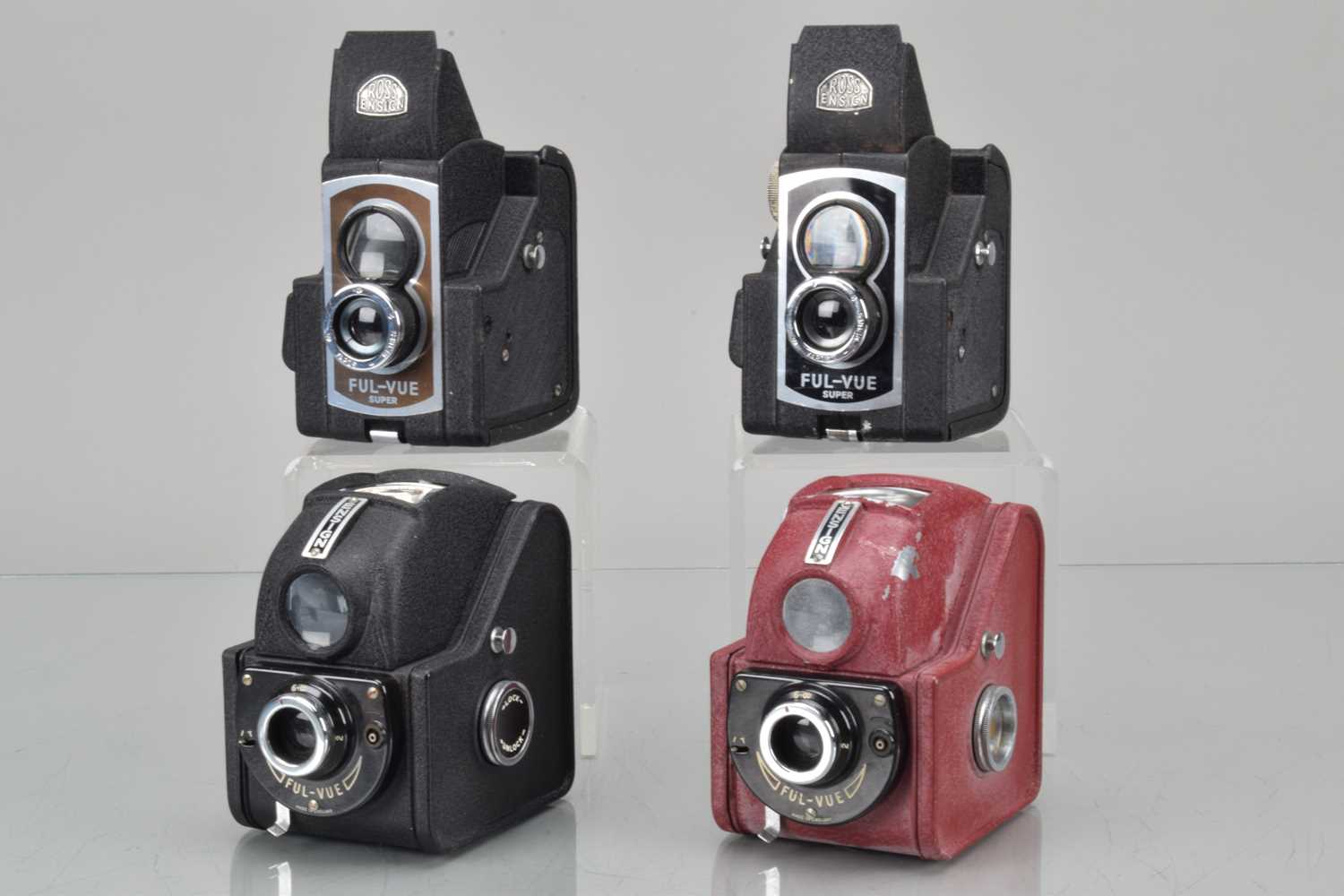 Lot 43 - Four Ensign Ful-Vue Cameras