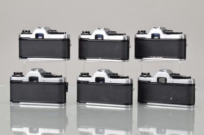 Lot 47 - Six Olympus 0M-10 SLR Camera Bodies