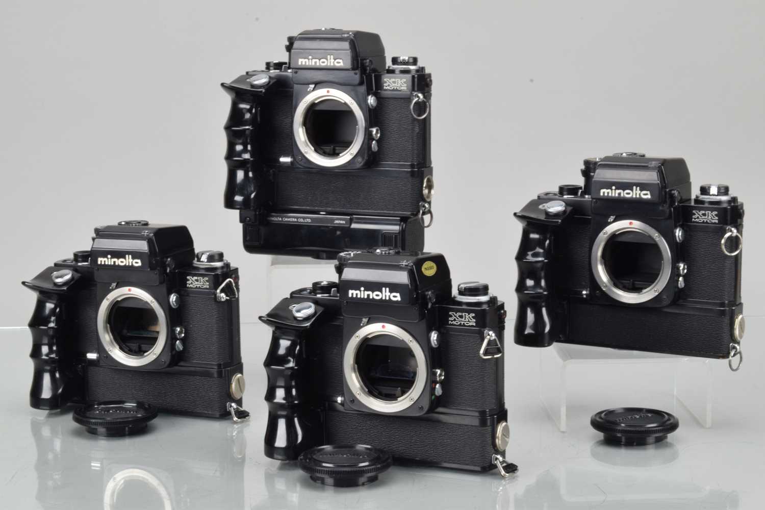 Lot 51 - Four Minolta XK Motor SLR Camera Bodies