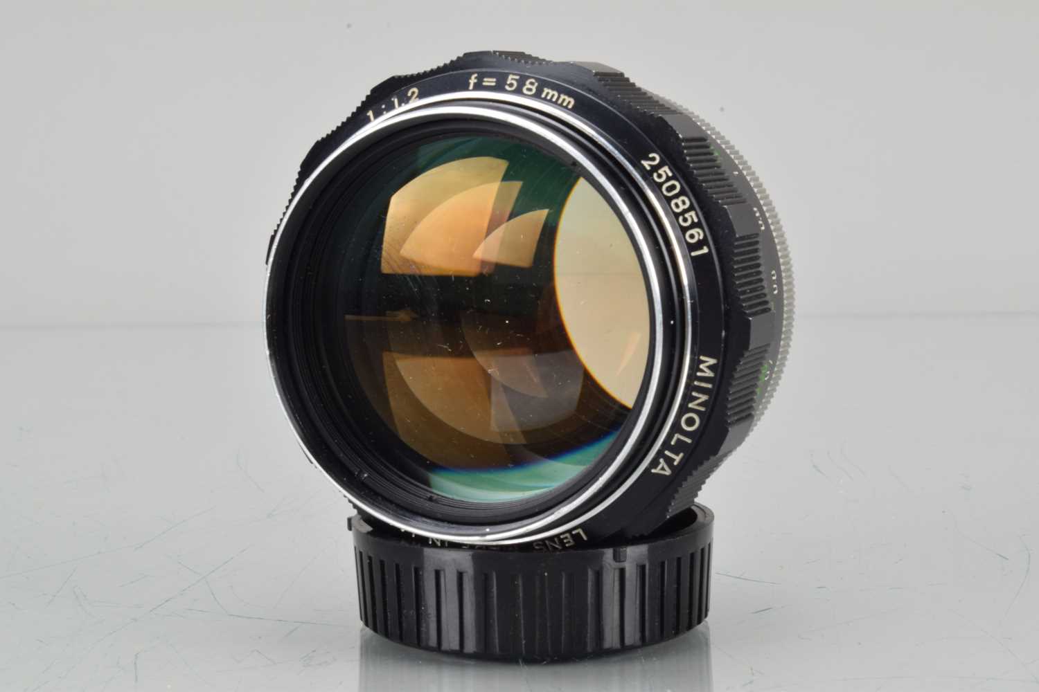 Lot 54 - A Minolta MC Rokkor-PG 58mm f/1.2 Lens