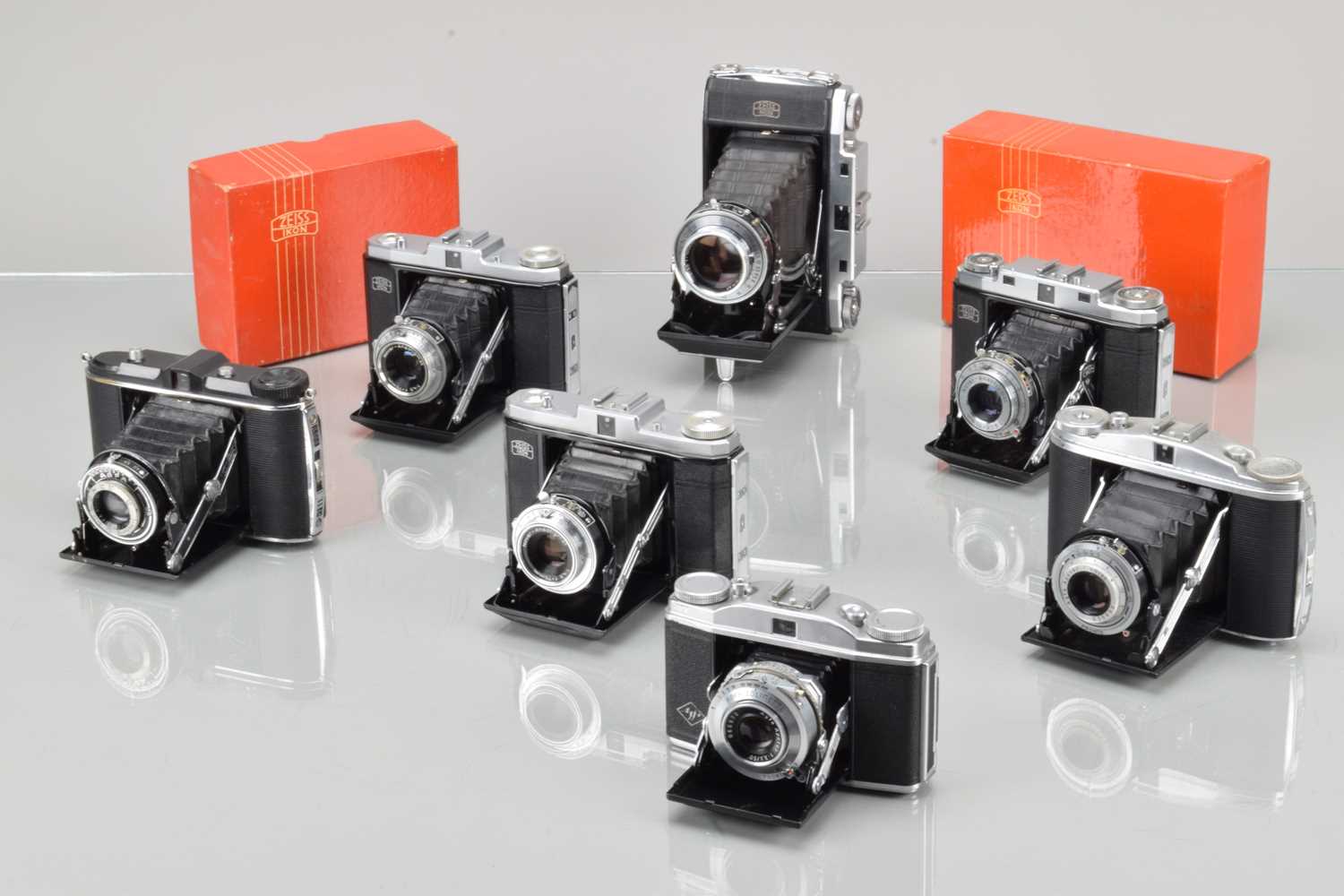Lot 78 - Seven Folding Cameras