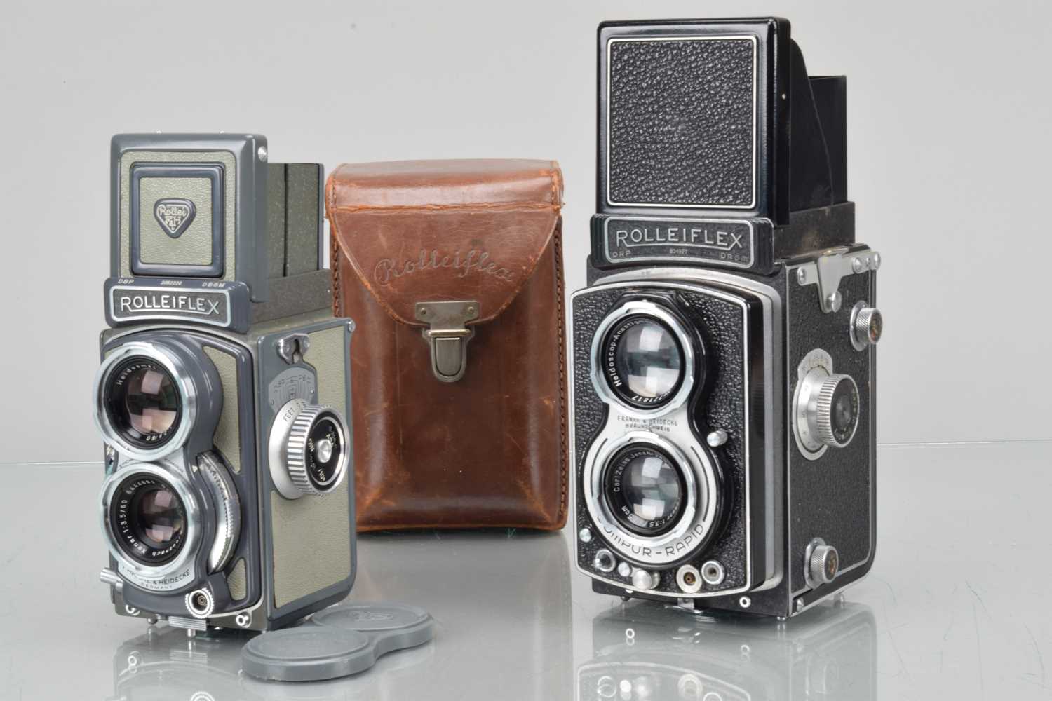 Lot 83 - Two Rolleiflex TLR Cameras