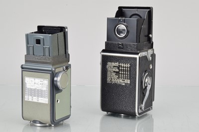 Lot 83 - Two Rolleiflex TLR Cameras