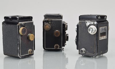 Lot 84 - Three Rolleicord TLR Cameras