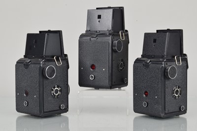 Lot 87 - Three Lomo Lubitel 166B Twin Lens Cameras