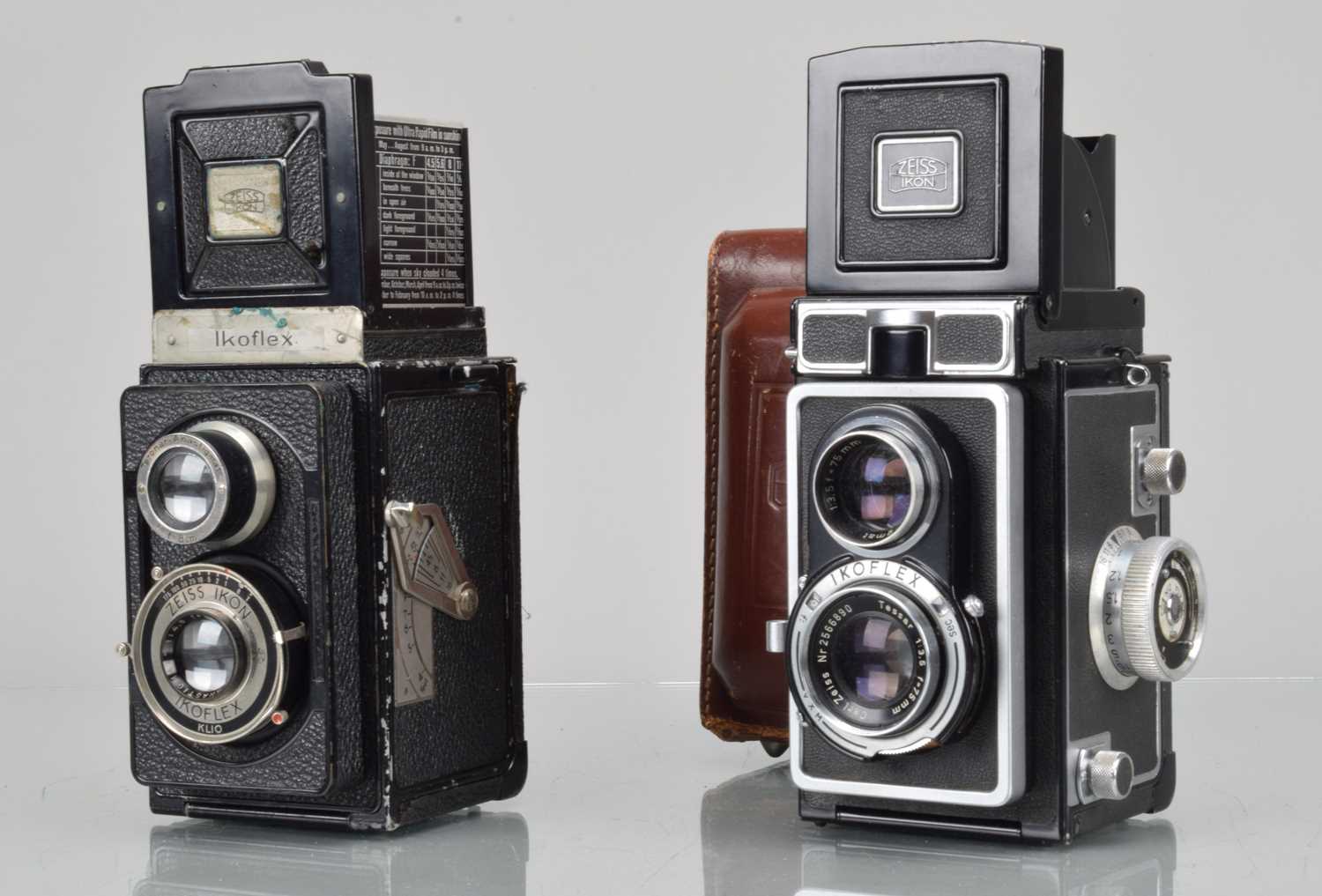 Lot 88 - Two Zeiss Ikon Ikoflex TLR Cameras