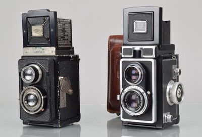 Lot 88 - Two Zeiss Ikon Ikoflex TLR Cameras