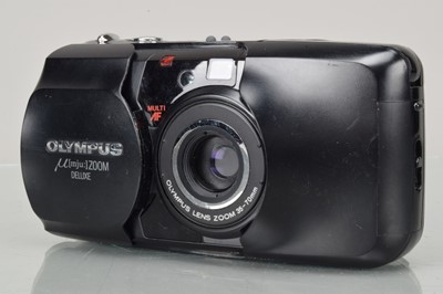 Lot 102 - An Olympus mju Zoom Deluxe Compact Camera
