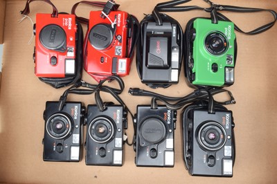 Lot 103 - Seven Konica POP Compact Cameras