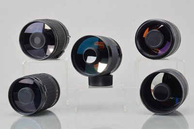 Lot 106 - Five Reflex Lenses