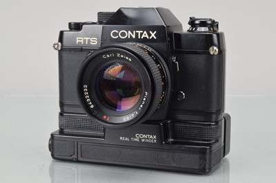 Lot 107 - A Contax RTS SLR Camera