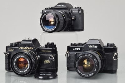 Lot 113 - Three SLR Cameras