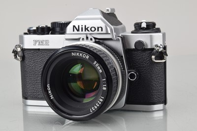 Lot 119 - A Nikon FM2 N SLR Camera