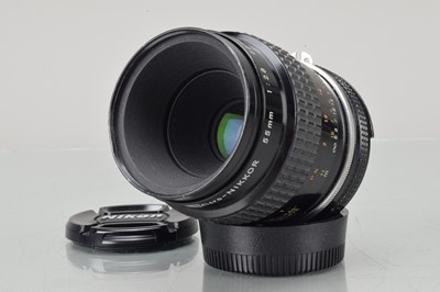 Lot 127 - A Nikon Micro Nikkor 55mm f/2.8 Ai-S Lens