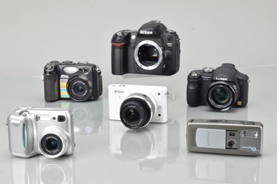 Lot 144 - A Group of Digital Cameras