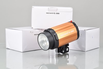 Lot 145 - Four Neewer C-300 Flash Heads