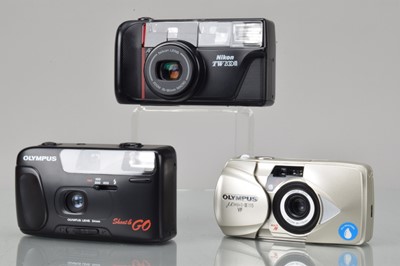 Lot 190 - Three Compact Cameras