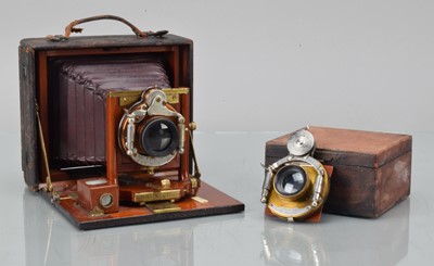 Lot 192 - A Rochester Optical Premo SR Folding Bed Camera