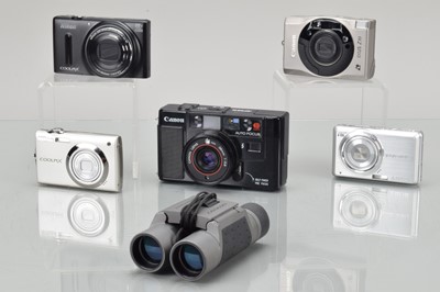 Lot 202 - A Group of Compact Cameras