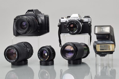 Lot 207 - Two SLR Cameras