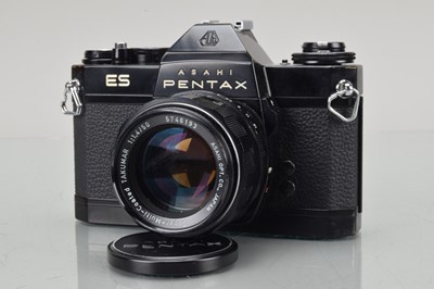 Lot 215 - An Asahi Pentax ES SLR Camera