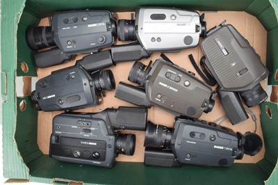 Lot 234 - A Tray of Bauer Cine Cameras