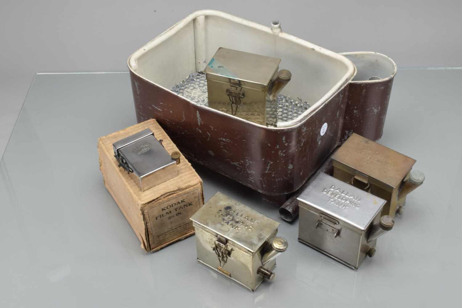 Lot 243 - A Group of Developing Tanks