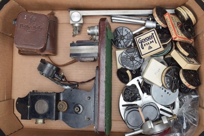 Lot 247 - A Pathe Baby 9.5mm Cine Camera and Films